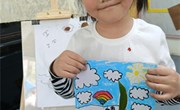 树叶贴画