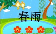 大班语言：春雨