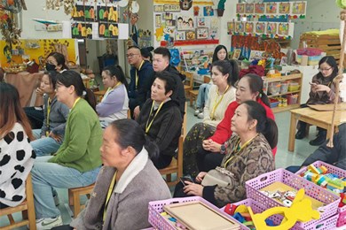 来一场遇见，等一朵花开——金港中心幼儿园家长半日活动