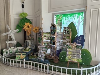 大厅环境：你好，春天