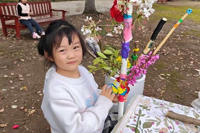 我的自制登山杖