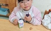 幼儿园的点心真好吃