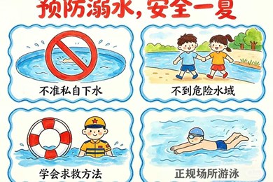 预防溺水，安全一夏