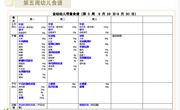 第五周幼儿食谱